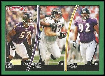 96 Kelly Gregg Bart Scott Haloti Ngata